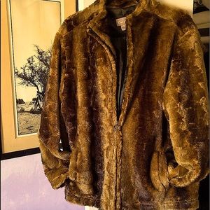 Tanjay Vintage Faux-Fur Jacket